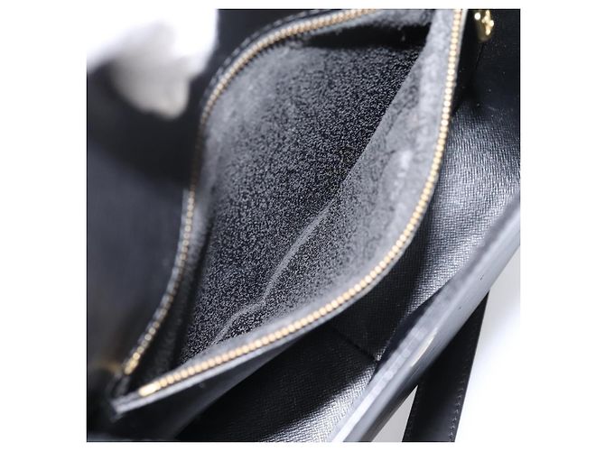 Borsa a tracolla LOUIS VUITTON Epi Saint Cloud GM Black Noir M52192 LV Auth ep16207A Nero - vista 11