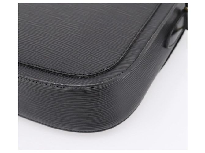 Borsa a tracolla LOUIS VUITTON Epi Saint Cloud GM Black Noir M52192 LV Auth ep16207A Nero - vista 16