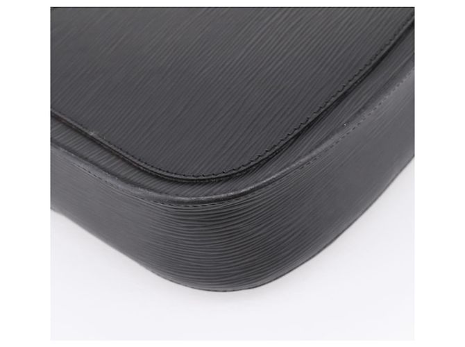 Borsa a tracolla LOUIS VUITTON Epi Saint Cloud GM Black Noir M52192 LV Auth ep16207A Nero - vista 17