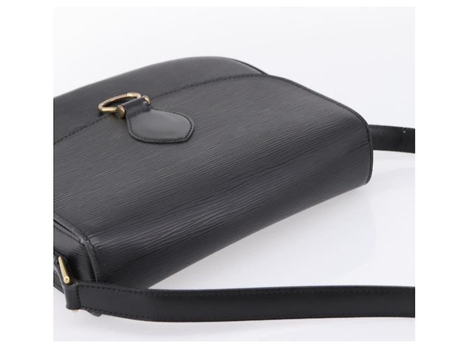 Borsa a tracolla LOUIS VUITTON Epi Saint Cloud GM Black Noir M52192 LV Auth ep16207A Nero - vista 6