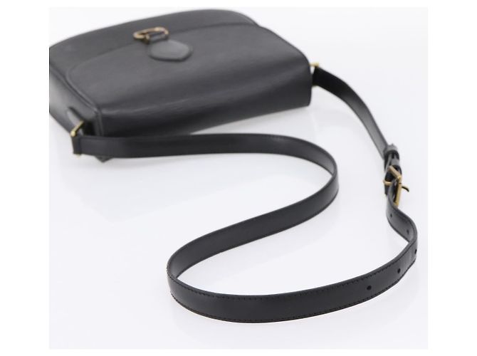 Borsa a tracolla LOUIS VUITTON Epi Saint Cloud GM Black Noir M52192 LV Auth ep16207A Nero - vista 7