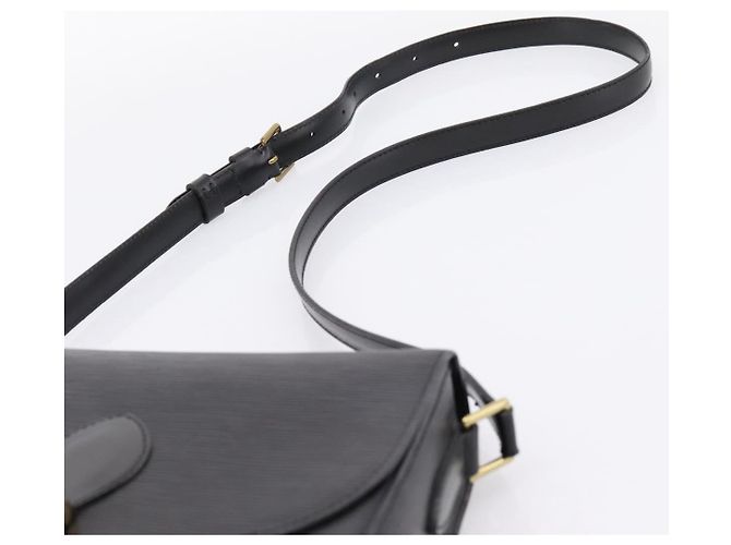 Borsa a tracolla LOUIS VUITTON Epi Saint Cloud GM Black Noir M52192 LV Auth ep16207A Nero - vista 8