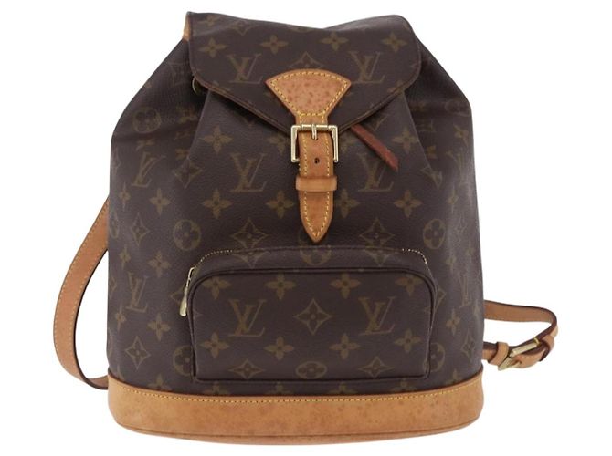 LOUIS VUITTON Monogram Montsouris MM Rucksack M51136 LV Auth 198905 Monogramm - Ansicht 13