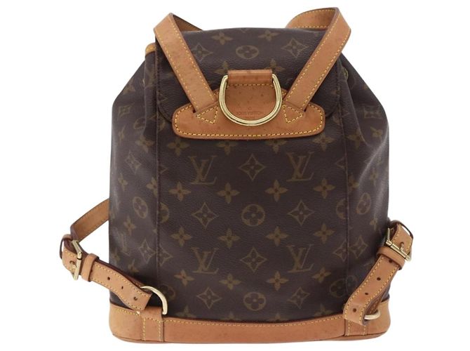 LOUIS VUITTON Monogram Montsouris MM Rucksack M51136 LV Auth 198905 Monogramm - Ansicht 2