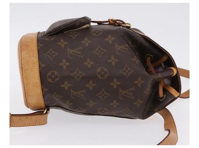 LOUIS VUITTON Monogram Montsouris MM Rucksack M51136 LV Auth 198905 Monogramm - Ansicht 3