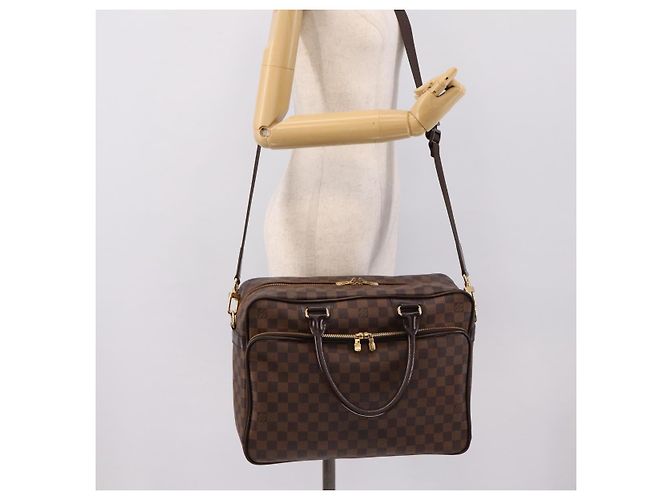 LOUIS VUITTON Damier Ebene Ikar Business Bag 2way N23252 LV Auth mr2918V - vista 28