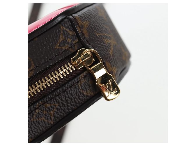 LOUIS VUITTON Monogram Wallet On Chain Rabbit Bag Rose M11452 LV Auth 206005SAM Braun Monogramm - Ansicht 22