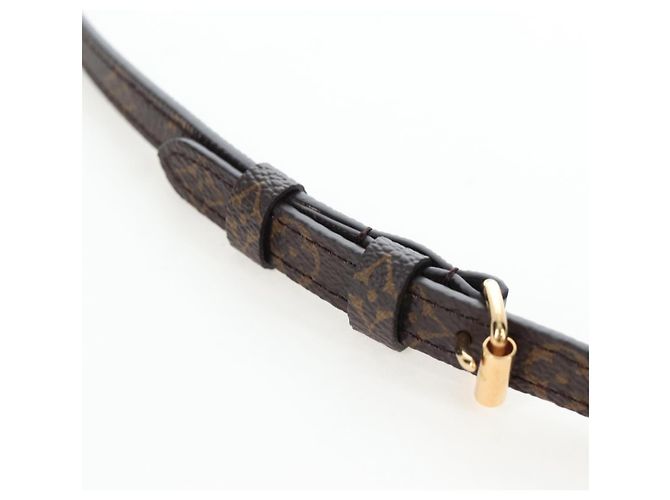 LOUIS VUITTON Monogram Wallet On Chain Rabbit Bag Rose M11452 LV Auth 206005SAM Braun Monogramm - Ansicht 8