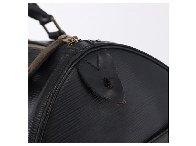 LOUIS VUITTON Epi Speedy 30 Hand Bag Noir black M43002 LV Auth 201256 Nero - vista 19