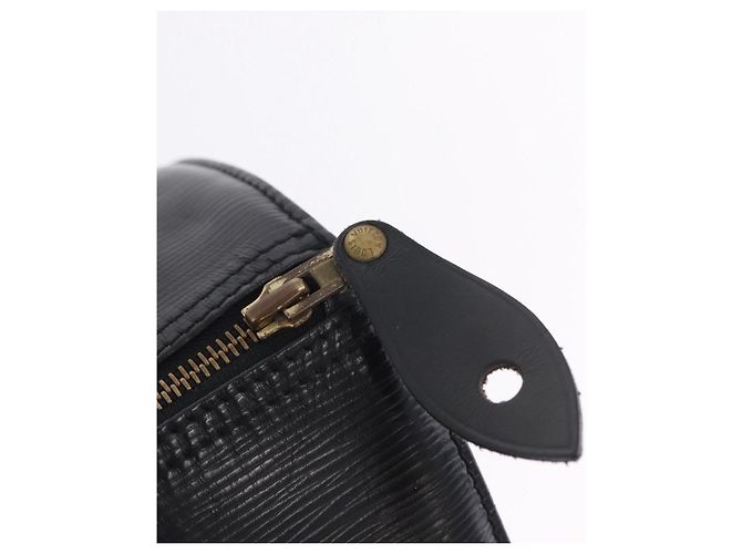 LOUIS VUITTON Epi Speedy 30 Hand Bag Noir black M43002 LV Auth 201256 Nero - vista 20