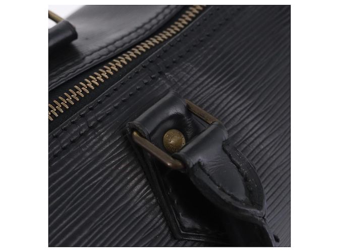 LOUIS VUITTON Epi Speedy 30 Hand Bag Noir black M43002 LV Auth 201256 Nero - vista 25