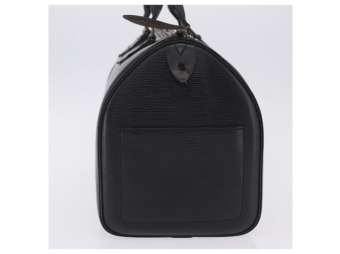LOUIS VUITTON Epi Speedy 30 Hand Bag Noir black M43002 LV Auth 201256 Nero - vista 3
