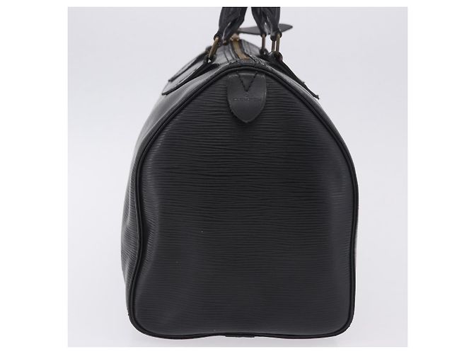 LOUIS VUITTON Epi Speedy 30 Hand Bag Noir black M43002 LV Auth 201256 Nero - vista 4
