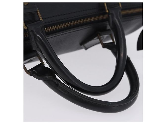 LOUIS VUITTON Epi Speedy 30 Hand Bag Noir black M43002 LV Auth 201256 Nero - vista 8