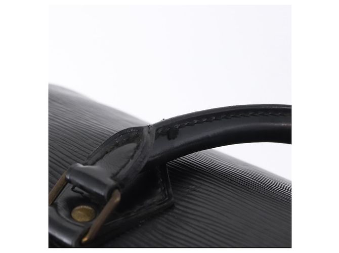 LOUIS VUITTON Epi Speedy 30 Hand Bag Noir black M43002 LV Auth 201256 Nero - vista 9