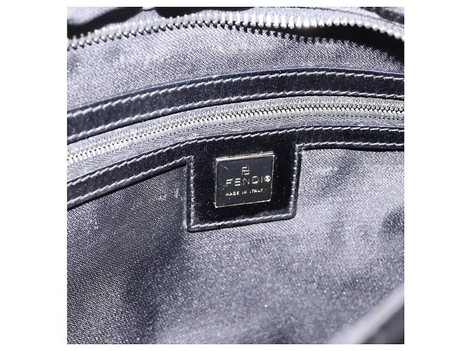 FENDI Zucca Canvas Schultertasche Schwarz Auth ep16169 - Ansicht 18