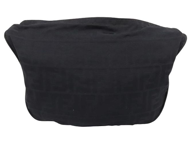 FENDI Zucca Canvas Schultertasche Schwarz Auth ep16169 - Ansicht 2