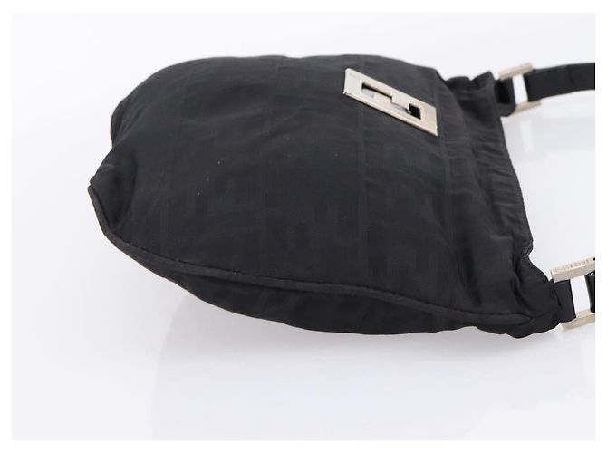 FENDI Zucca Canvas Schultertasche Schwarz Auth ep16169 - Ansicht 4
