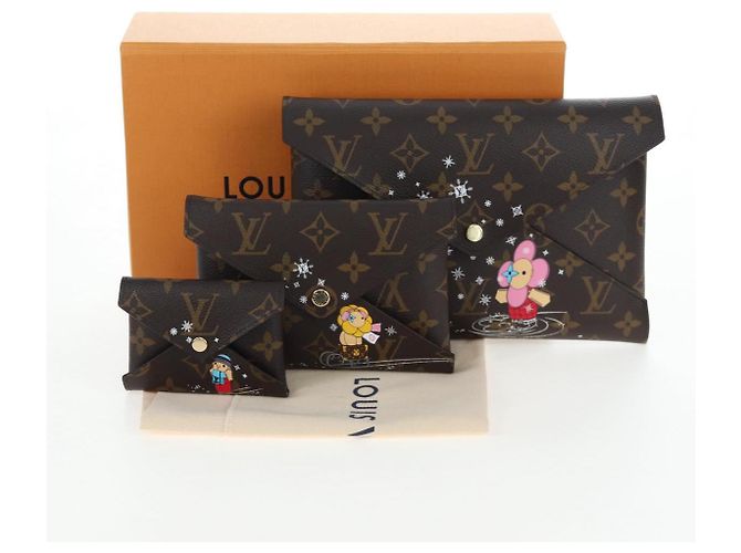 LOUIS VUITTON Monogram Vivienne Pochette Kirigami Bag M82655 LV Auth gh2357SAM Monogramma - vista 38