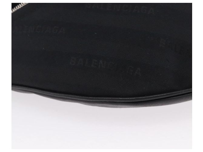 BALENCIAGA Borsa a tracolla Souvenir Pelle Nero Argento 531550 Auth mr3029A - vista 17