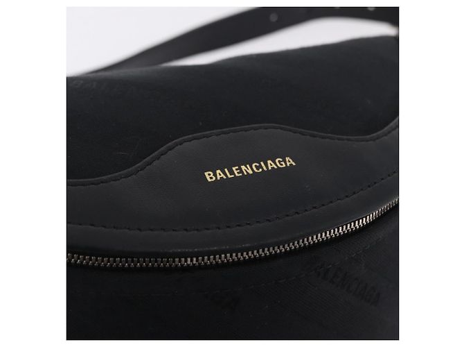 BALENCIAGA Borsa a tracolla Souvenir Pelle Nero Argento 531550 Auth mr3029A - vista 22