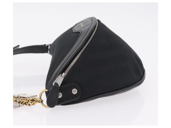 BALENCIAGA Borsa a tracolla Souvenir Pelle Nero Argento 531550 Auth mr3029A - vista 4