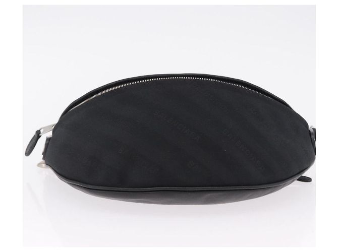 BALENCIAGA Borsa a tracolla Souvenir Pelle Nero Argento 531550 Auth mr3029A - vista 5