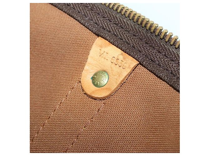 LOUIS VUITTON Monogram Keepall Bandouliere 55 Borsa Boston M41414 LV Auth 201227 Monogramma - vista 12