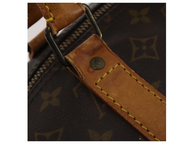 LOUIS VUITTON Monogram Keepall Bandouliere 55 Borsa Boston M41414 LV Auth 201227 Monogramma - vista 20