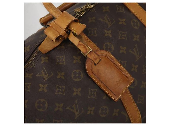 LOUIS VUITTON Monogram Keepall Bandouliere 55 Borsa Boston M41414 LV Auth 201227 Monogramma - vista 21