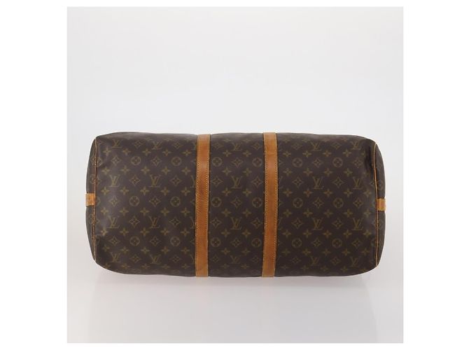 LOUIS VUITTON Monogram Keepall Bandouliere 55 Borsa Boston M41414 LV Auth 201227 Monogramma - vista 5