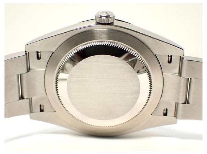 ROLEX Oyster PERPETUAL 41 yellow 124300 Mens Argento - vista 9
