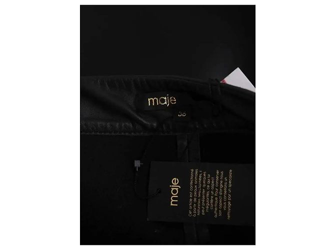 Maje Minifalda Gaia negra Negro - vista 5
