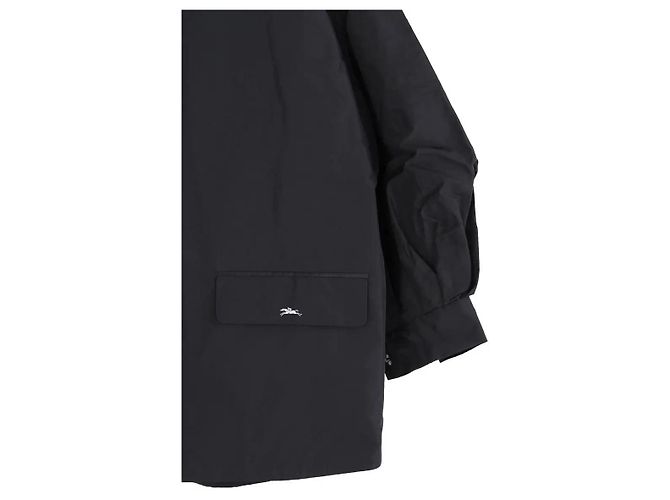 Longchamp Giacca Kimono Techno-Taffetas nera Nero - vista 2