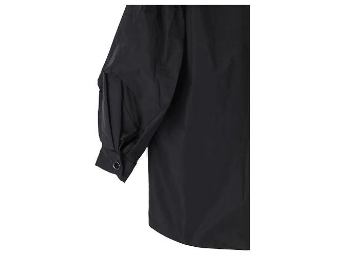 Longchamp Giacca Kimono Techno-Taffetas nera Nero - vista 4