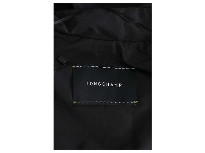 Longchamp Giacca Kimono Techno-Taffetas nera Nero - vista 5