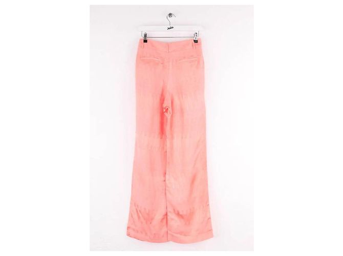 Pantalones Heimstone rosas de viscosa - vista 3