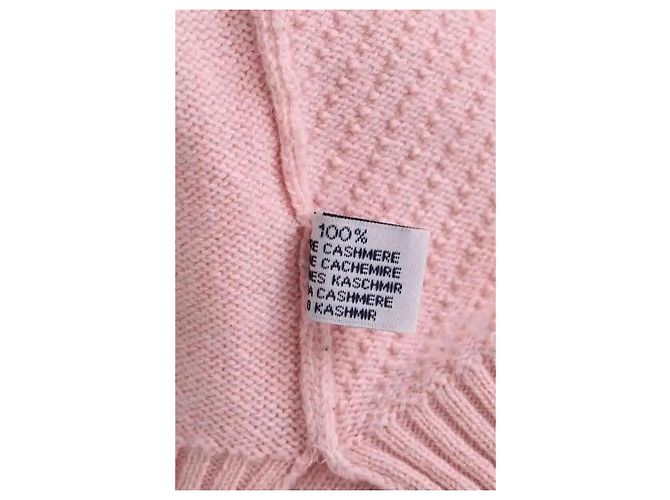 Camisola Barrie de cashmere rosa XS - vista 6