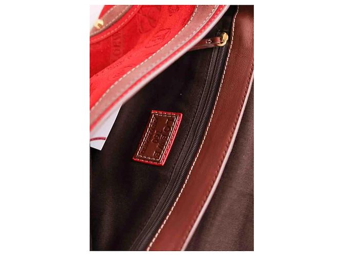 Loewe Schultertasche 160 Jubiläum 2006 rot - Ansicht 5