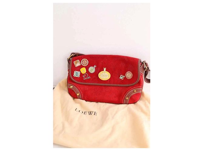 Loewe Schultertasche 160 Jubiläum 2006 rot - Ansicht 7