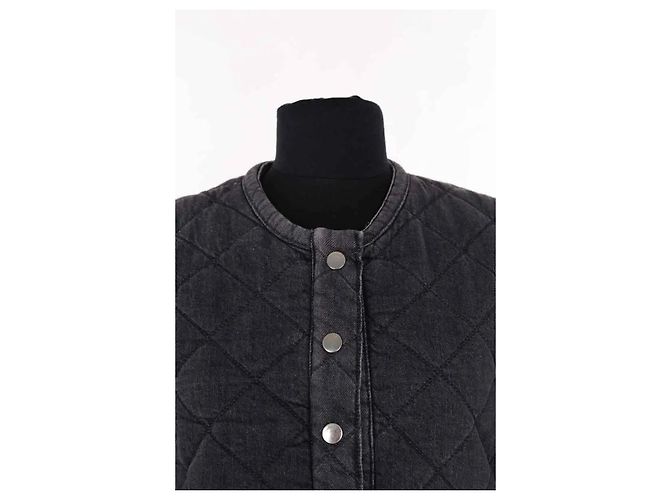 Giacca Ba&Sh in cotone antracite Grigio antracite - vista 2