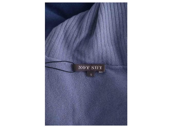 Autre Marque Vestido Notshy de cashmere azul S - vista 5