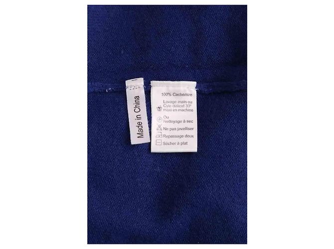 Autre Marque Vestido Notshy de cashmere azul S - vista 6