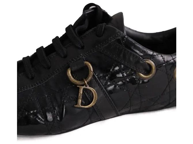 Autre Marque Sneakers Dior in vernice nera Nero - vista 4