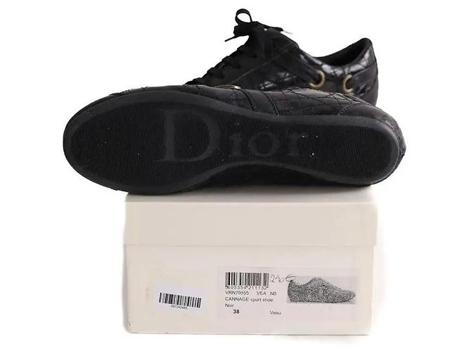 Autre Marque Sneakers Dior in vernice nera Nero - vista 6