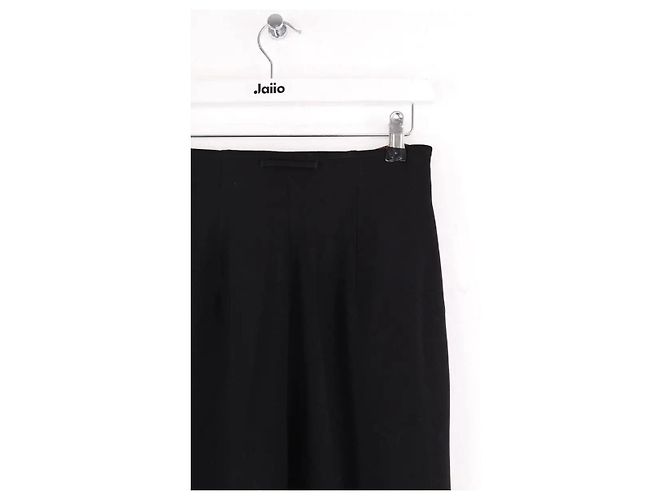 Jean Paul Gaultier Pantalones rectos negros - vista 4