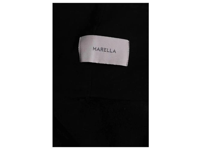 Chaqueta Marella de ante negro - vista 5
