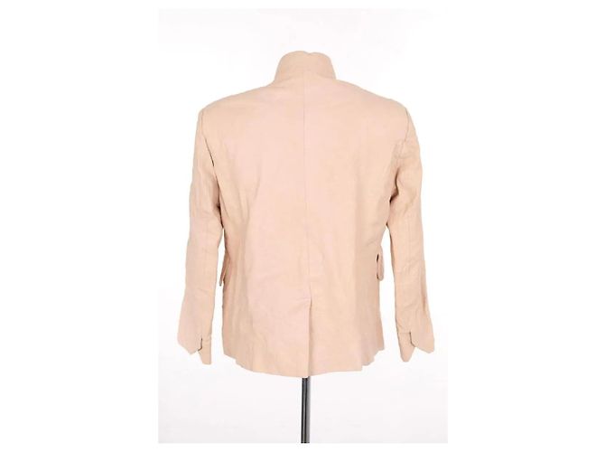 Zadig & Voltaire Lederjacke beige - Ansicht 4