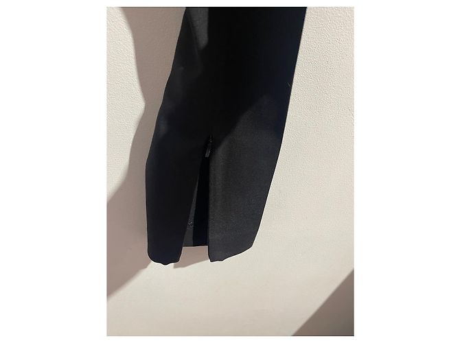 Autre Marque Calças Saint Laurent pretas T.42 Preto - vista 3