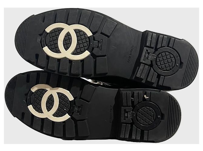 Botines Chanel negro T.40 - vista 4